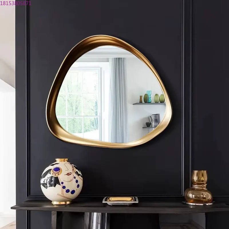 Miroir Art Nouveau Doré – L'ONDOYANT