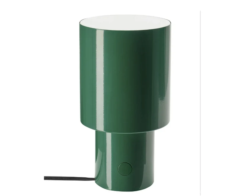 SPETSBOJ table lamp , green, 22 cm