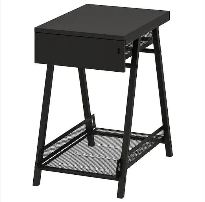 TROTTEN drawer unit, anthracite, 34x56 cm