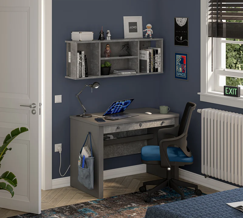 Space Gray Dar Çalışma Masası