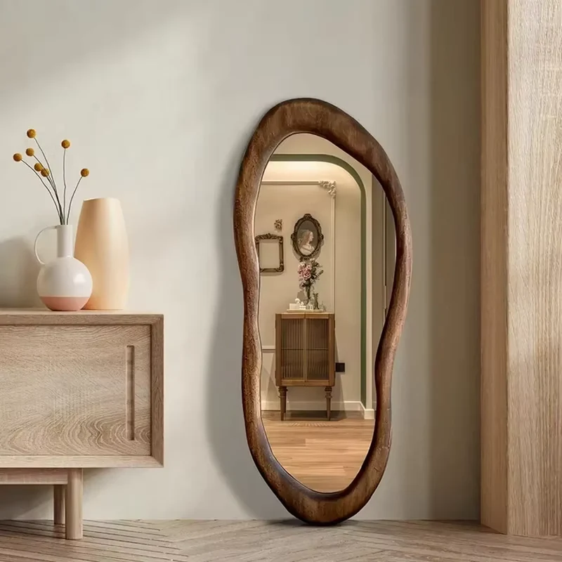 Miroir Entrée Organique AMAZONIA – Grand Miroir Bois 70x160 cm