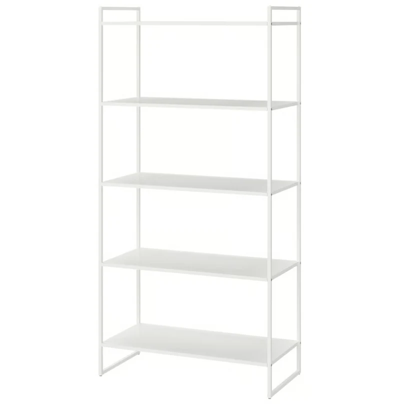 JONAXEL Shelving unit, white, 80x38x160 cm