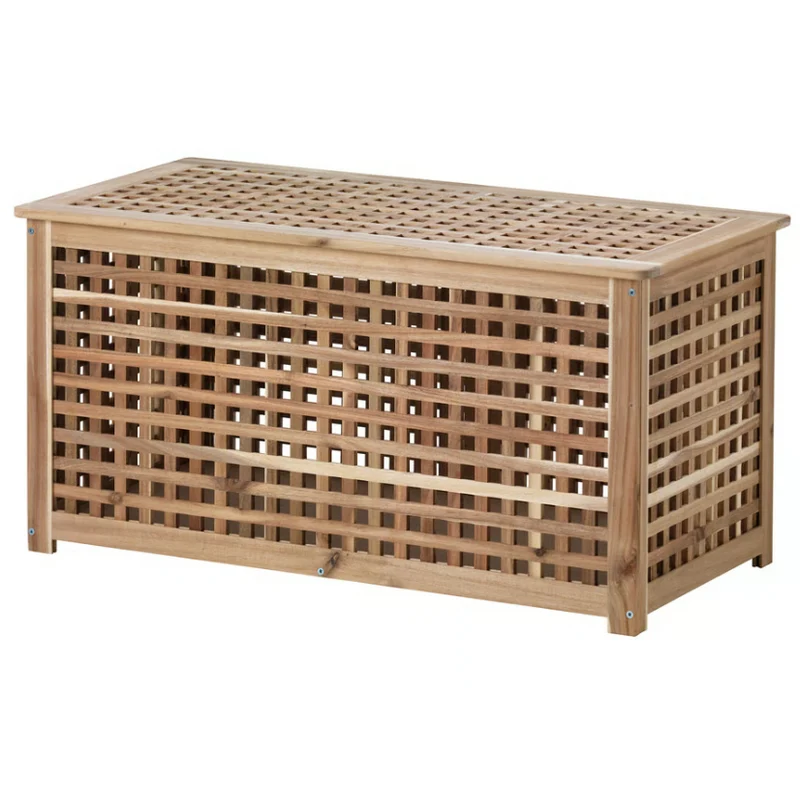 HOL Storage table, acacia, 98x50 cm
