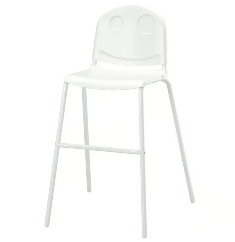 VILDGÅS Junior chair, white/white
