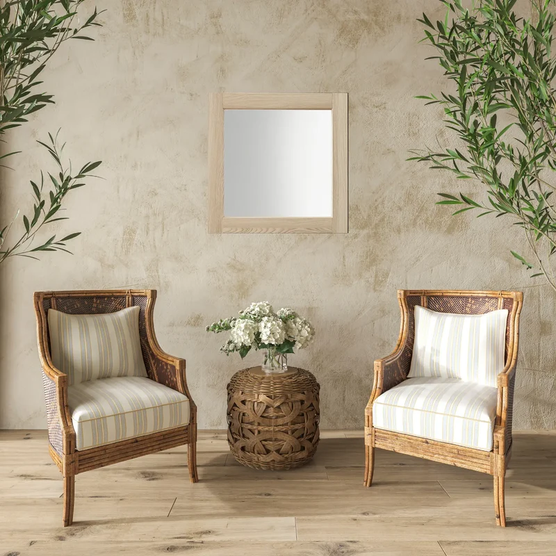 Miroir Carré 60x60 cm – Style Moderne et Clarté Assurée