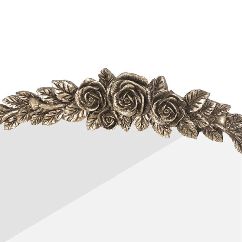 Miroir Baroque Doré | Décor Mural Style Antique