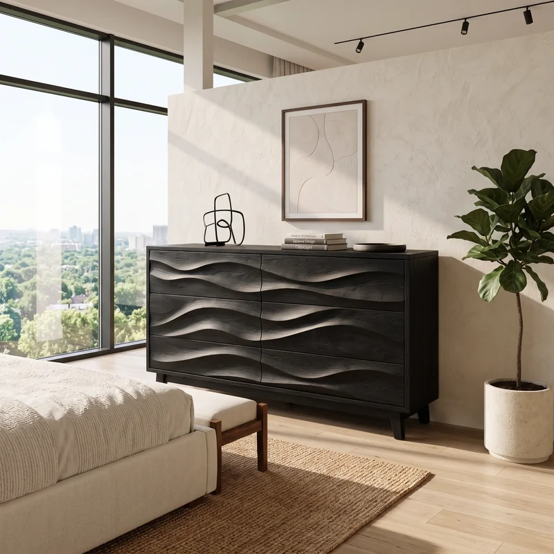 Modern Flow Chest Dresser For Spacious Bedroom SILDTTNDR008