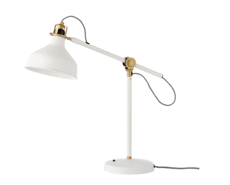 RANARP work lamp, white, 20 cm