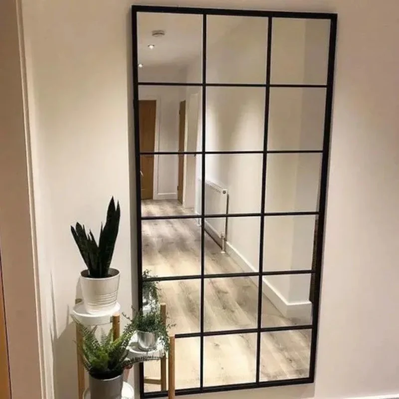 Miroir Industriel XXL 180x200 cm – Le Géant de Métal