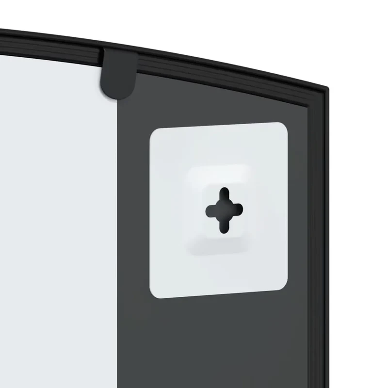 Miroir Industriel Noir 100x50 cm – Arche Verrière Style Atelier