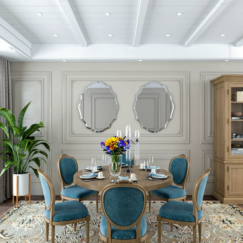 Miroir Design pour Salon - Élégance et Originalité Murale