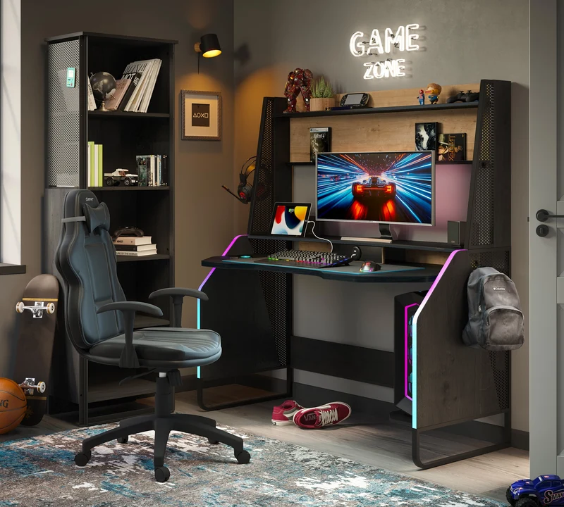 Black Gaming Desk