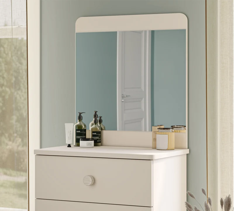 Varia Cream Dresser Mirror