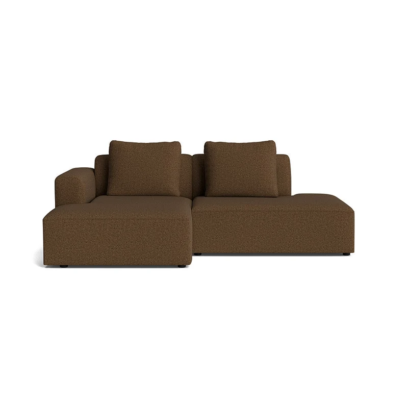 Como kleines Chaiselongue-Sofa, links | open end