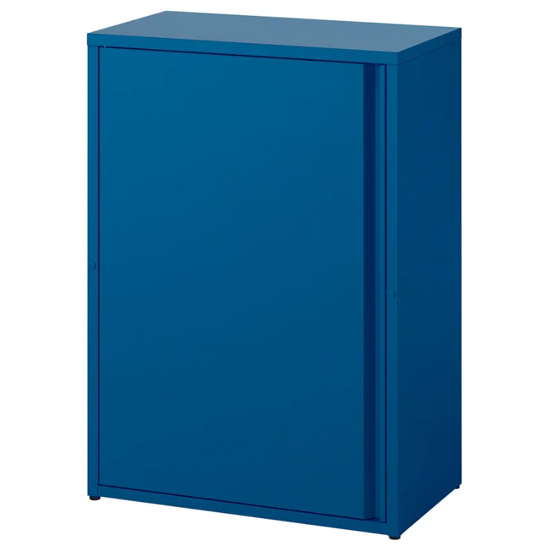 SUNDSO Cabinet, dark blue outdoor/indoor, 60x35x86 cm