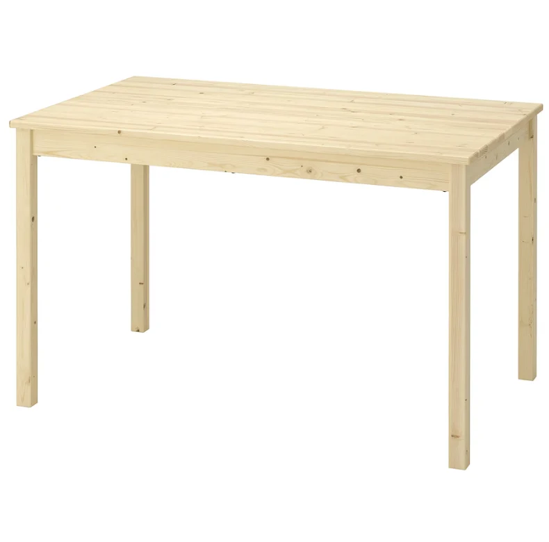 INGO table, pine, 120x75 cm