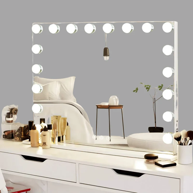 Miroir Maquillage Lumineux – Éclairage LED pour un Look Parfait