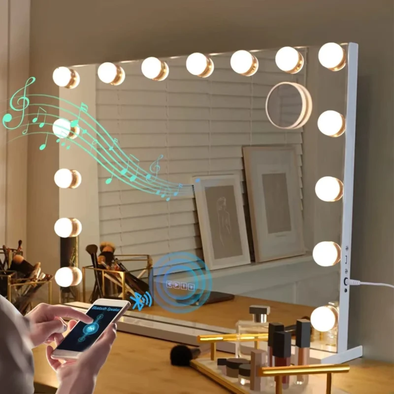 Miroir LED Maquillage - Précision et Éclairage Professionnel