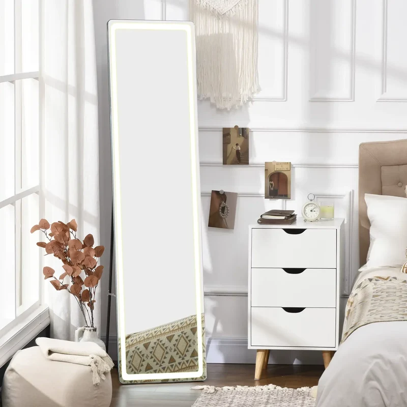 Miroir sur Pied Lumineux - Design et Éclairage Parfait