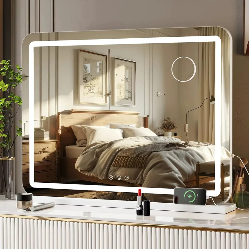 Miroir Maquillage Lumineux Professionnel – Éclairage LED et Grand Format