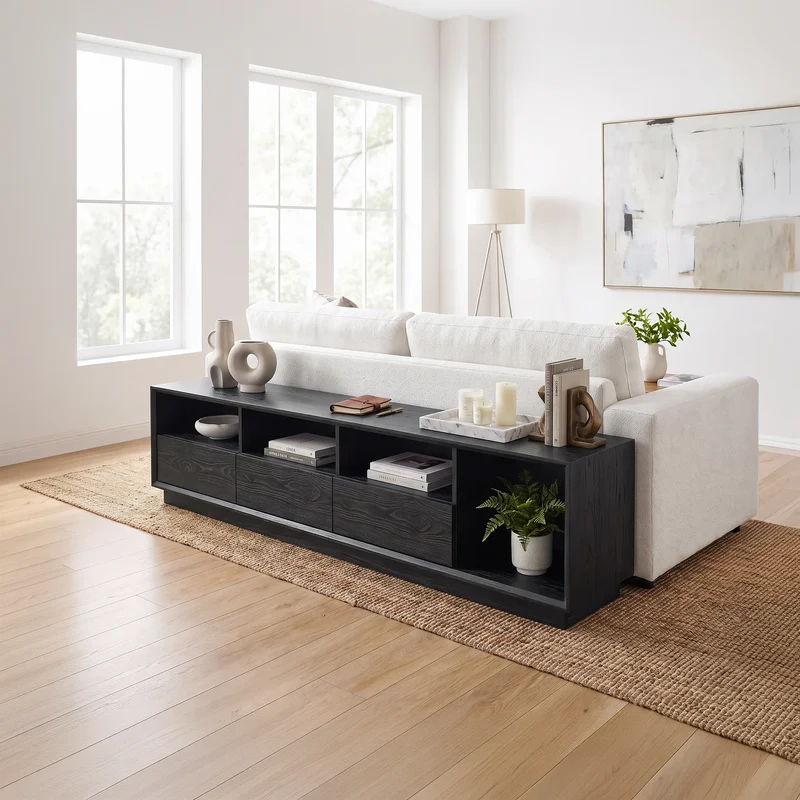 Minimalist Long Console Table For Contemporary Entryway SILDTTNCS171