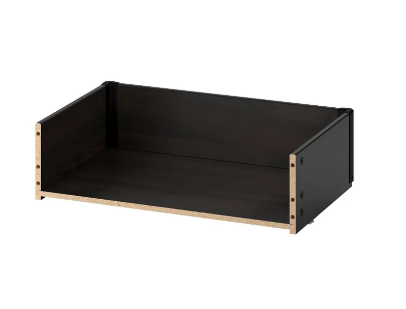 BESTÅ pull-out frame, blackbrown, 60x15x40 cm