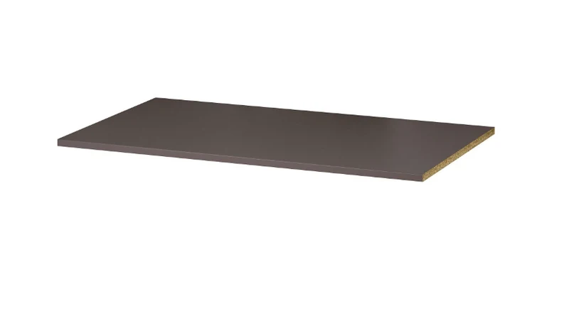 KOMPLEMENT shelf, dark grey, 100x58 cm