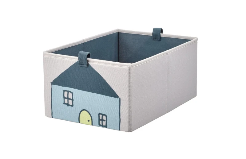BARNDRÖM box, beige, 26x37x17 cm