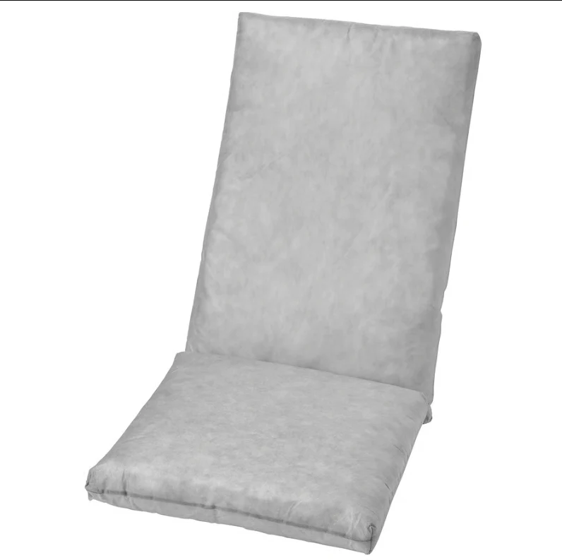 DUVHOLMEN Inner cushion for seat/back cushion, outdoor grey, 71x45/42x45 cm