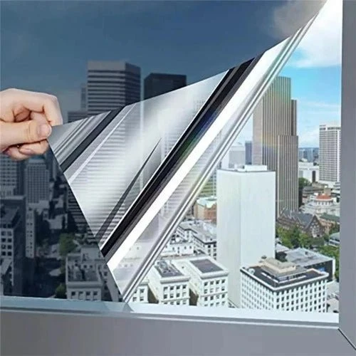 Rouleau Miroir Argenté 50cm x 5m - Protection et Élégance DIY