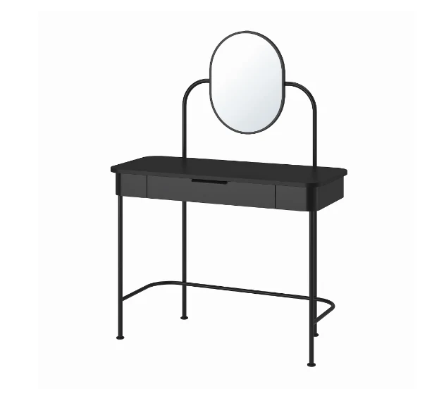 GRÅFJÄLLET Dressing table, 100x42 cm, anthracite