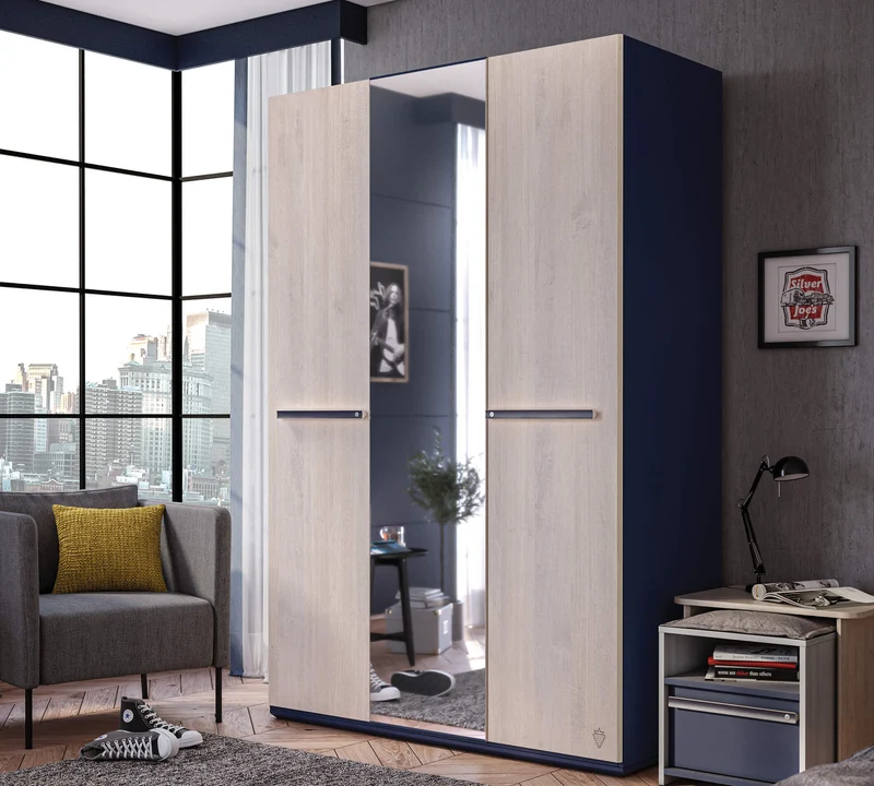 Trio 3 Kapılı Dolap
