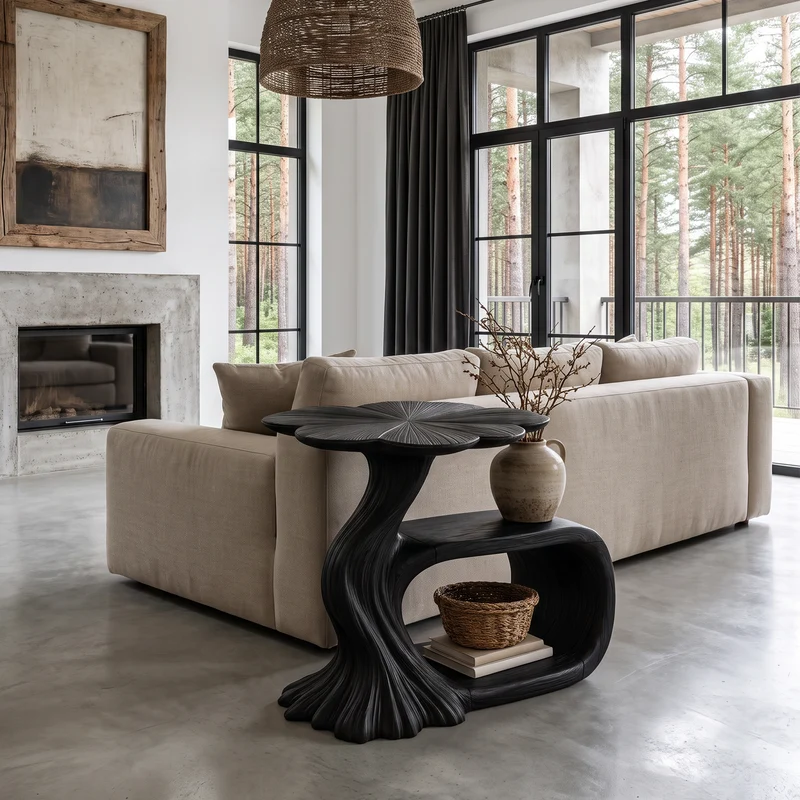 Modern Beside Table Inspired Base For Living Room SINLHASTA313