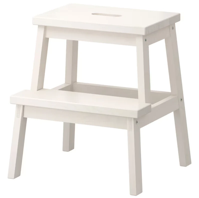BEKVAM Step stool, white, 50 cm