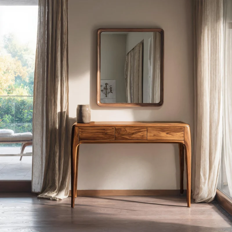Minimalist Vanity Table With Drawers For Bedroom SITHHNVAN005