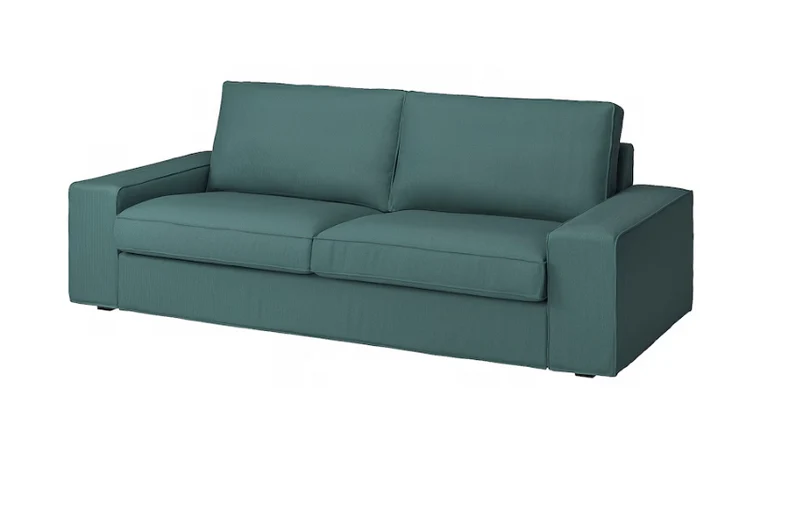 KIVIK 3-seat sofa, Kelinge grey-turquoise
