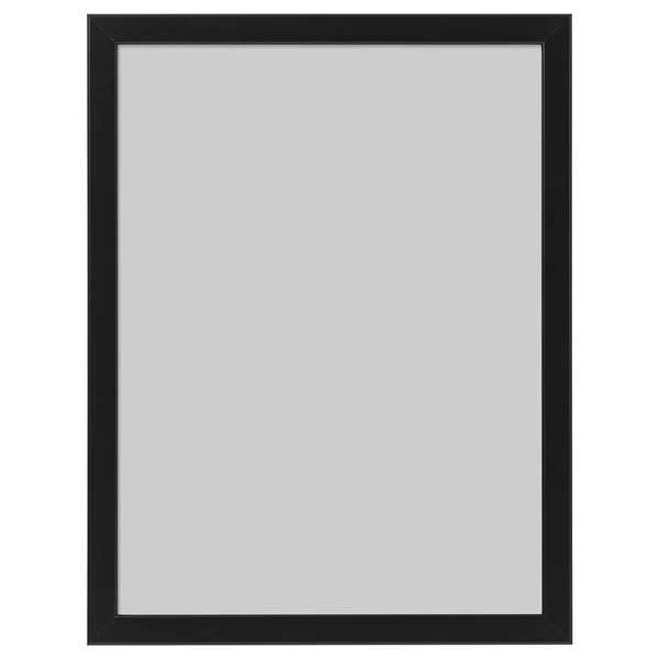 FISKBO Frame, black, 30x40 cm