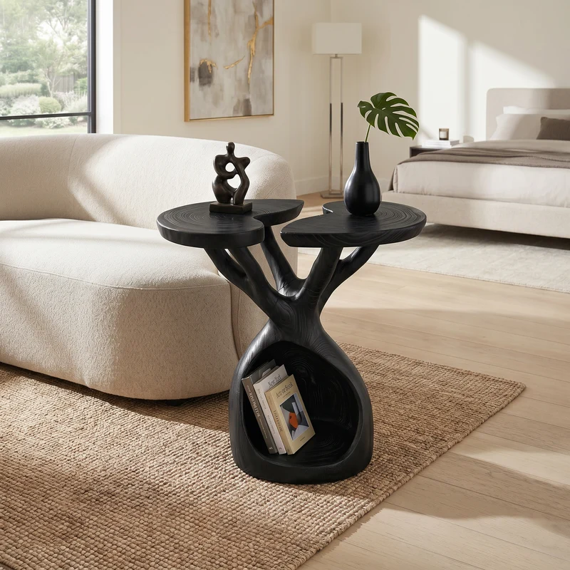 Nature Inspired Branch Side Table Sunroom Corner SILDTTRSTA037