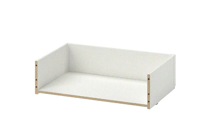 BESTÅ Drawer frame, white, 60x15x40 cm