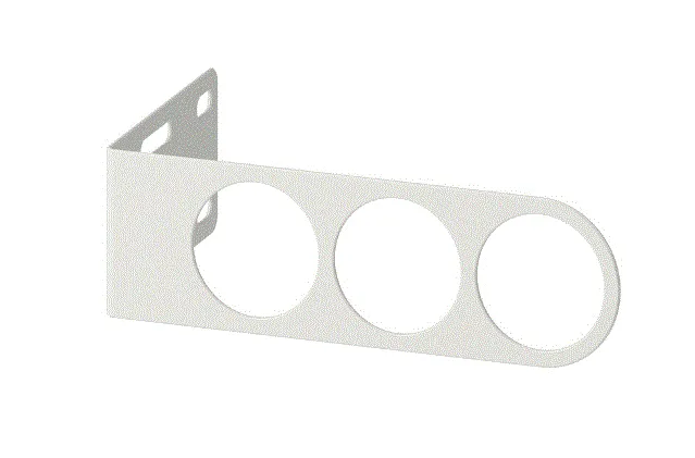 KOMPLEMENT Valet hanger, white, 17x5 cm