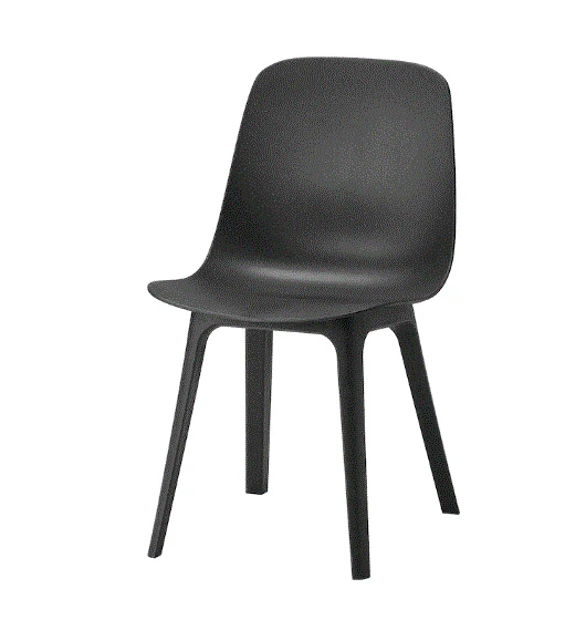 ODGER Chair, anthracite black