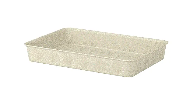 NOJIG organizer plastic/beige 25x35x5 cm