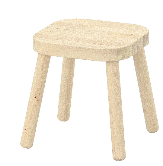 FLISAT Children's stool, 24x24x28 cm