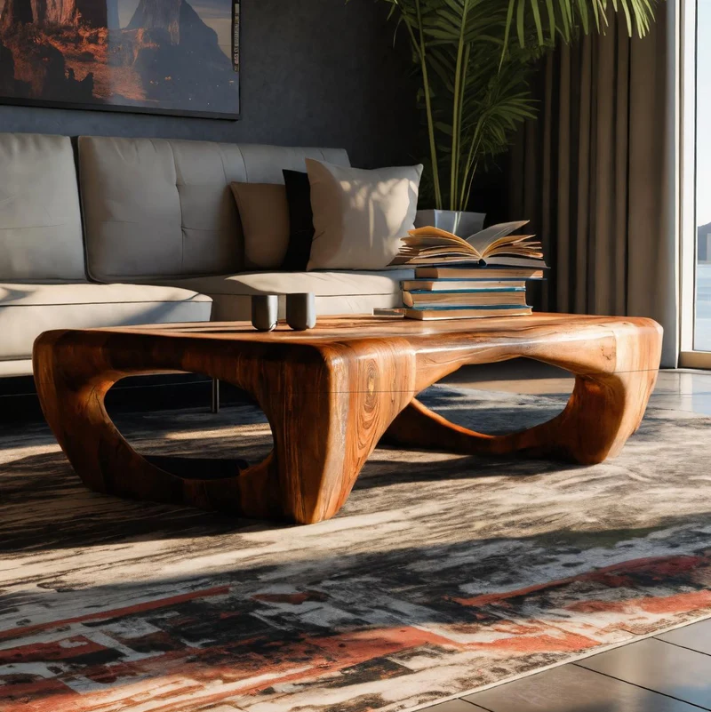 Modern Coffee Table For Living Or Bedroom Decor RTTHTTCF019