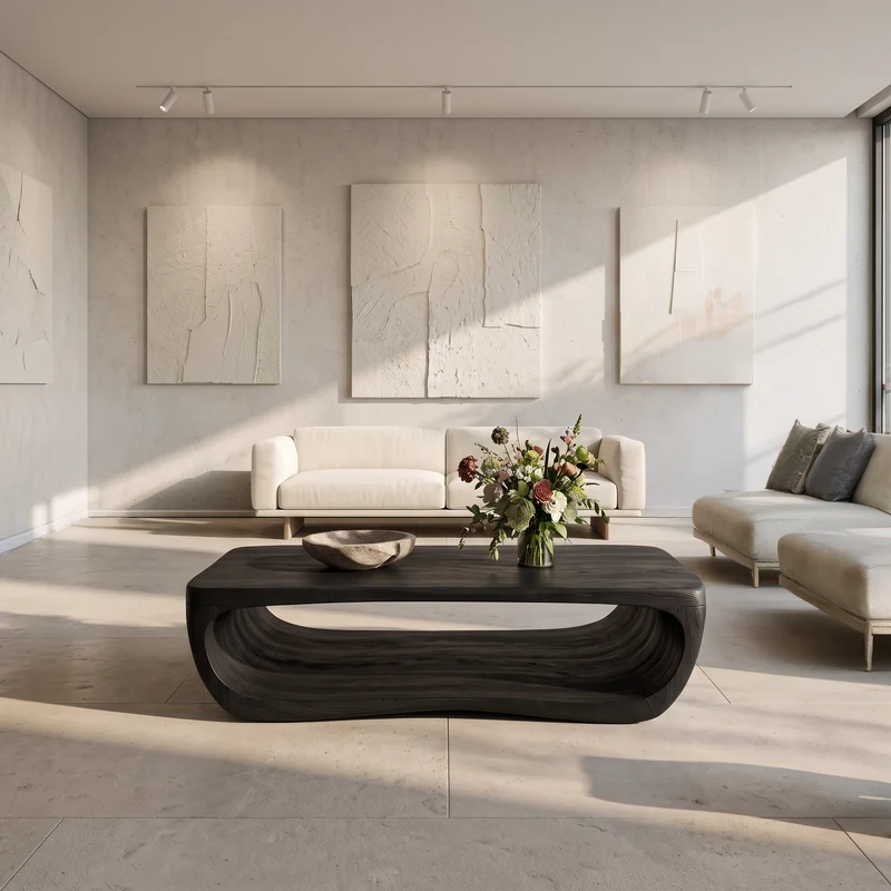 Modern Coffee Table Sculpture Design For Living Room RTTHTTCF018
