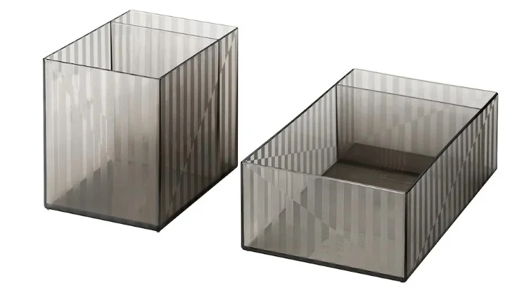 LILLSTUGA Box with compartments, set of 2