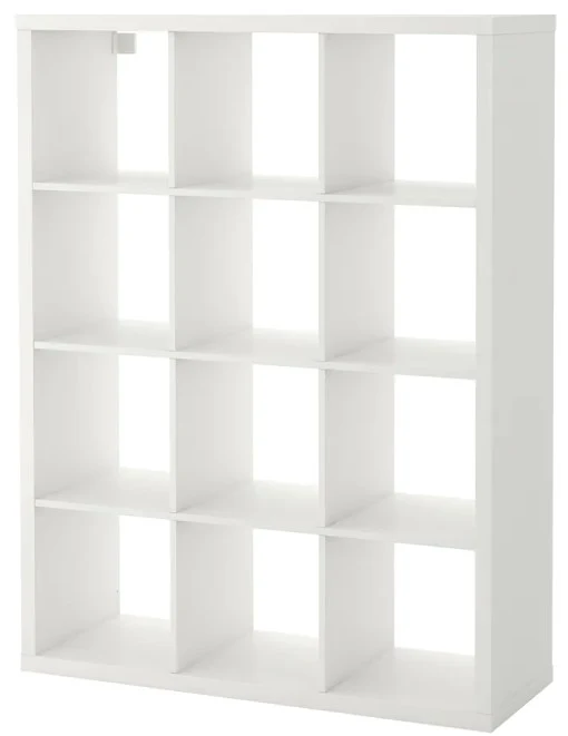 KALLAX Shelving unit, white, 112x147 cm
