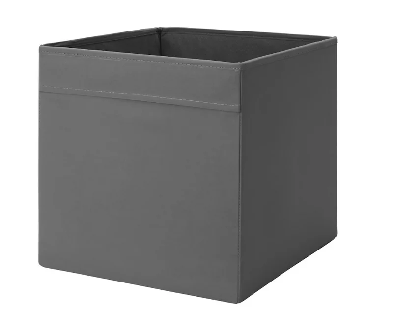 DRONA Box, grey, 33x38x33 cm