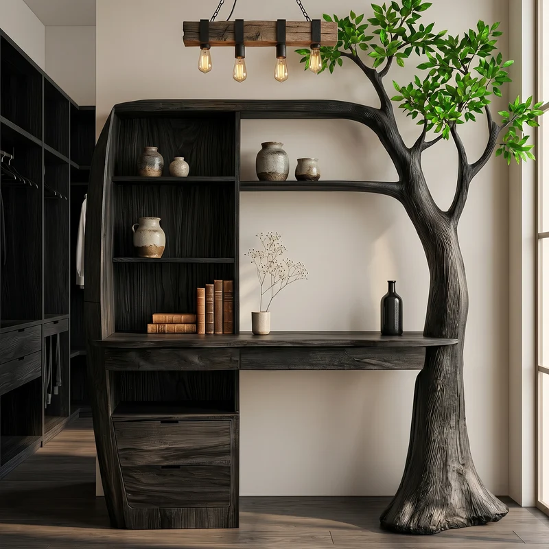 Organic Dressing Table Bedroom And Dressing Room SINLSABDT081