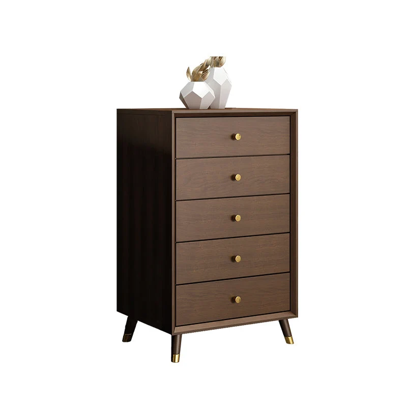 Bedroom Wooden Storage Chest Dresser Modern Storage Chest with Drawers